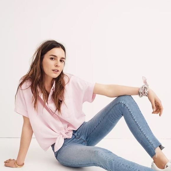 Madewell 9" High-Rise Skinny Jeans: Seamed Step-Hem Edition size 24‎ - Picture 1 of 15